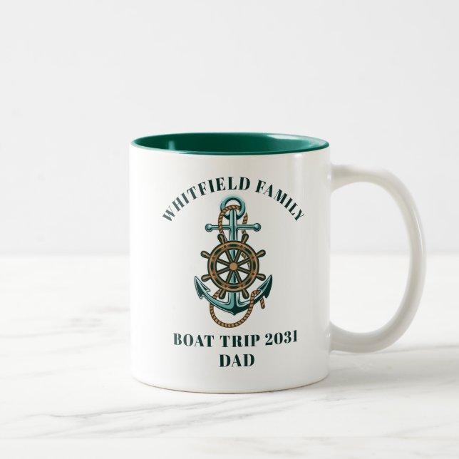 Individuelle Seefahrerreise mit der Familie Zweifarbige Tasse (Rechts)