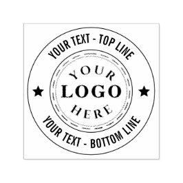 Individuelle Selbstfarbige Briefmarke mit Logos un Permastempel