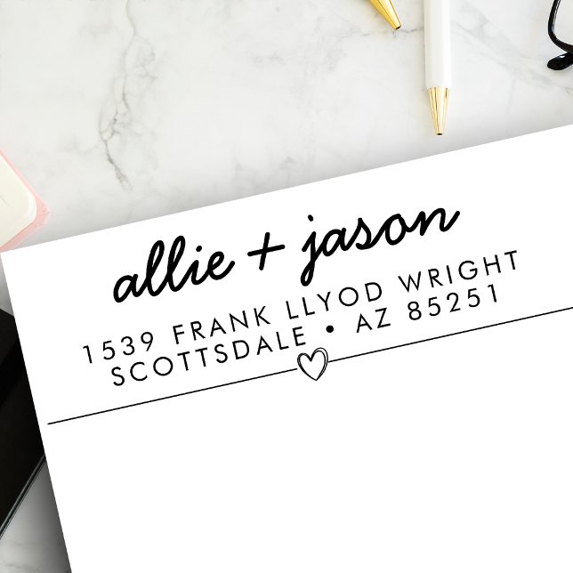 Individuelle Selbstfarbige Rücksendeadresse Briefm Permastempel (Von Creator hochgeladen)