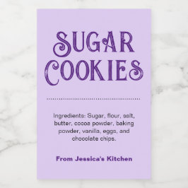 Individuelle Selbstgemacht-Etikette HM001_27rdv2 Lebensmitteletikett