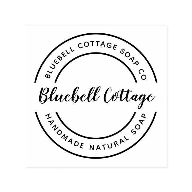 Individuelle Soap Business Self-Inking Briefmarke Permastempel (Design)