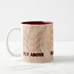 Individuelle Tasse-Designs auf Zazzle: Innovativer Zweifarbige Tasse