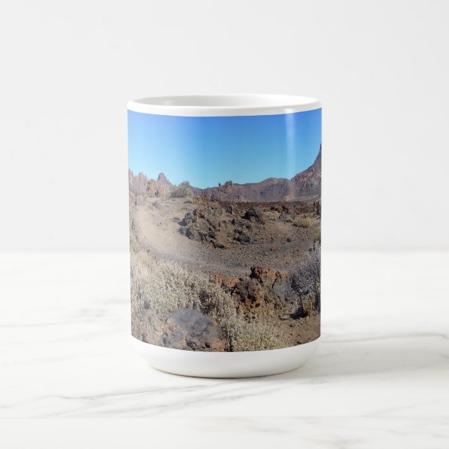 Individuelle Tasse El Teide - wählen Sie Stil & Fa (Mittel)