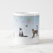 Individuelle Tasse mit Shelter Stars