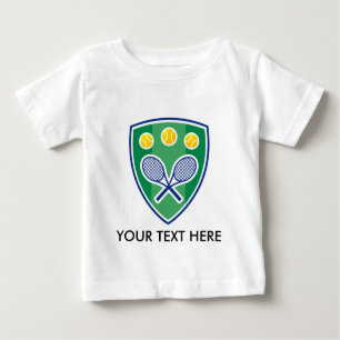 Individuelle Tennis Club T Shirts Babykleidung