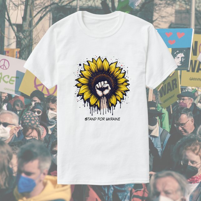 Individuelle Unterstützung für Sonnenblumen und Fa T-Shirt (Von Creator hochgeladen)