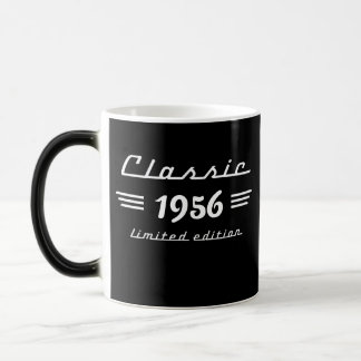 Individuelle Vintage-Klassiker-Geburtstags-Jahresg Verwandlungstasse