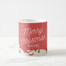 Individuelle Weihnachtsfeier-Tasse