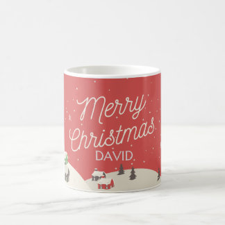 Individuelle Weihnachtsfeier-Tasse Tasse