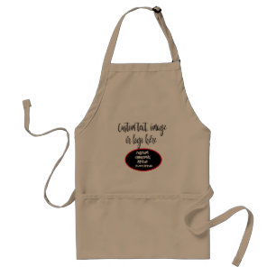 Individuelle Weihnachtslieder, Ihr Design Khaki Po Schürze