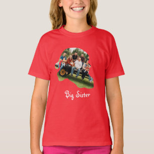 Individuelle Weihnachtsmannmütze Foto Weihnachtsfa T-Shirt