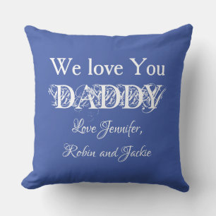 Individuellen Namens Vater Daddy Dada Modernes Sim Kissen
