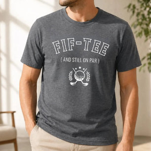 Individueller 50. 60. 70. Geburtstag Golf Golfen T-Shirt