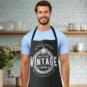 individueller 50. Geburtstag Vintage gereift auf d Schürze