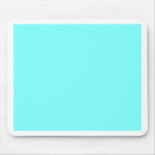Individueller Baby Blue Color Designer Mousepad