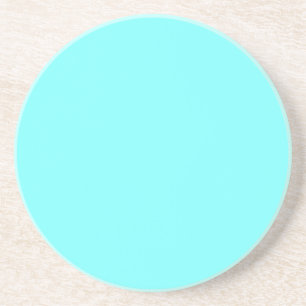 Individueller Baby Blue Color Designer Untersetzer