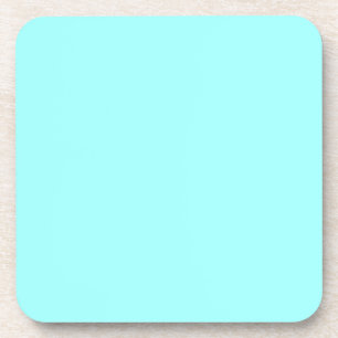 Individueller Baby Blue Color Designer Untersetzer