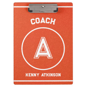 Individueller Basketball-Textur-Coach Sportlich Klemmbrett