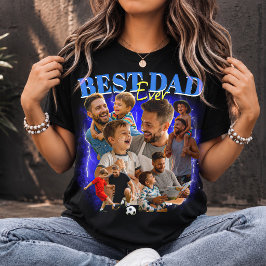 Individueller 'Best Dad Ever' Bootleg-Stil-Vater-C T-Shirt