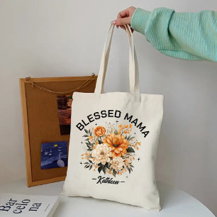 Individueller Blumen-Segen-Mama-Beutel, Muttertags Tragetasche