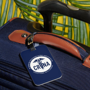 Individueller CRNA zertifizierter Krankenpfleger Gepäckanhänger