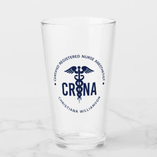 Individueller CRNA zertifizierter Krankenpfleger Glas