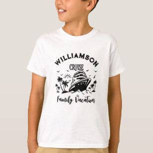 Individueller Familienurlaub T-Shirt