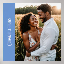 Individueller Foto-Text der Einsatzgruppe erstellt Poster