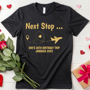 Individueller Geburtstagsausflug Mädchen-Ausflug F T-Shirt