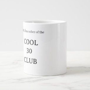 individueller Geburtstagsbecher Jumbo-Tasse
