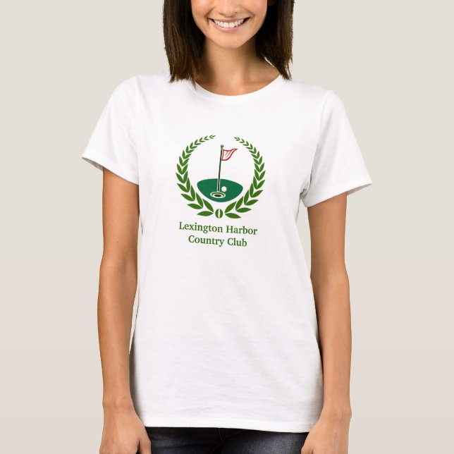 Individueller Golf/Country Club T - Shirt (Vorderseite)