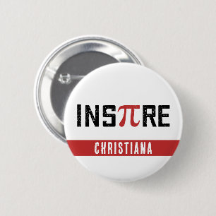 Individueller Inspire Pi-Tag Fröhlicher Pi-Tag M Button