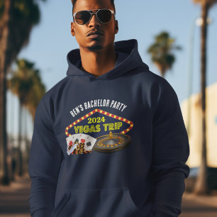 Individueller Junggesellenabschied Las Vegas Trip Hoodie