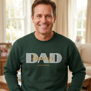  Individueller Kindername Vatertag  Sweatshirt
