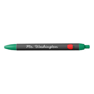 Individueller Kreidetafel-Lehrerpflücker-Stift als Kugelschreiber