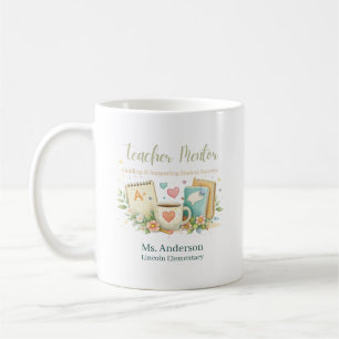 Individueller Lehrer-Mentor, der zukünftige Pädago Kaffeetasse