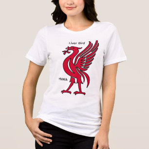 Individueller Liver Bird YNWA Tri-Blend Shirt