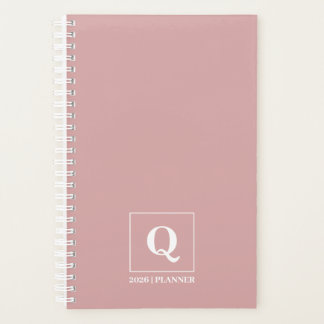 Individueller minimalistischer, femininer Dusty Ro Planer