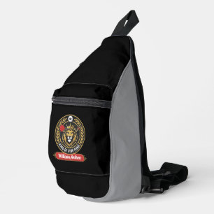 Individueller moderner König-des-Ping-Pong-Spieler Crossbody Bag