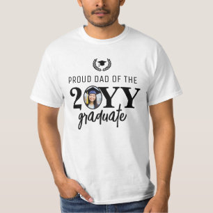 Individueller moderner Vater des Absolventen T-Shirt