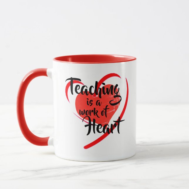 Individueller Mug unterrichten Tasse (Links)