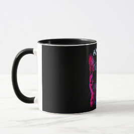 individueller Name Katzenliebhaber Tasse