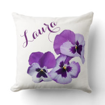 Individueller Name Laura hübsche lila Blüte