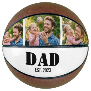 Individueller Papa - Foto-Andenken mit 3 Bildern z Basketball
