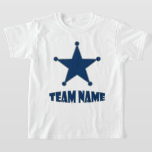 Individueller Personalisierter Kinderstar T-Shirt