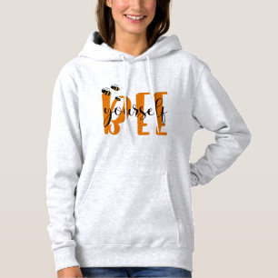 Individueller Sei-Selbst-Motivationsspruch Hoodie