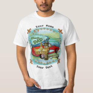 Individueller T - Shirt für klassische Vater