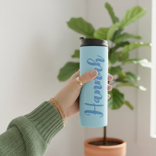 Individueller Thermobecher als Geschenk für Jungge Thermosbecher