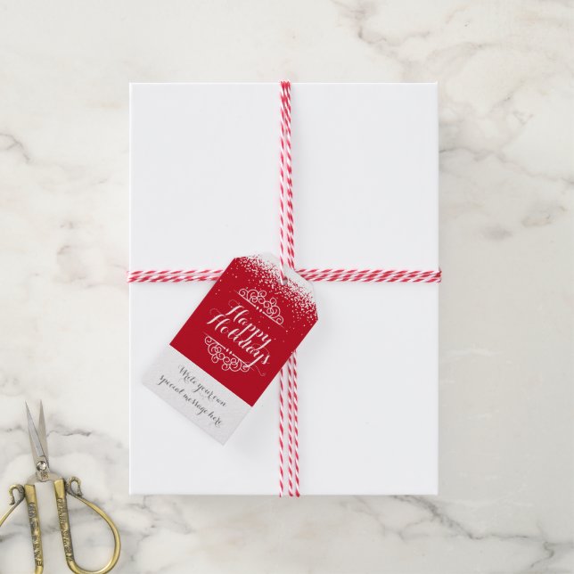 Individueller Urlaub Geschenkanhänger (Mit Garn)
