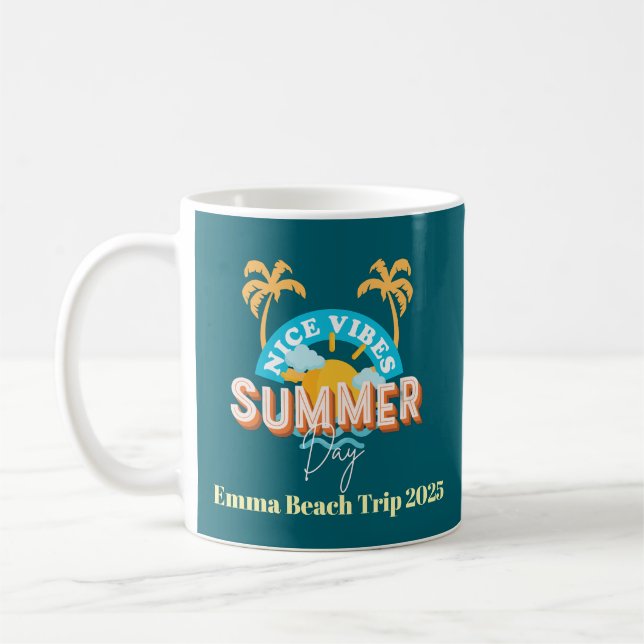 Individueller Urlaub Geschenkbecher - Lebendiger S Kaffeetasse (Links)